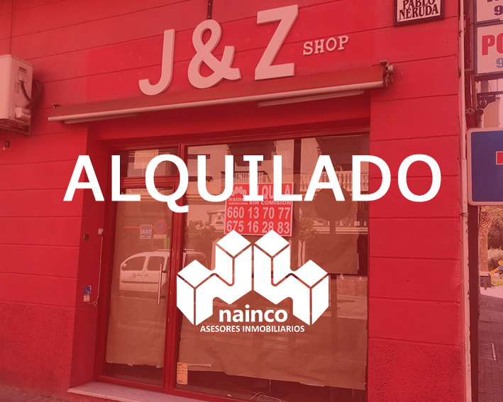 ¡¡Alquilado!! Precioso local en alquiler en esquina Pablo Neruda, de Maracena-Granada